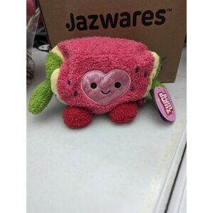 Bum Bumz Weston‎ Watermelon Plush 8" Valentine's Day 2024 Heart Stuffed Toy NWT